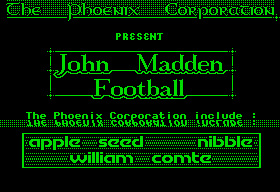 Crack John Madden Football