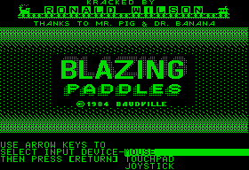 Blazing Paddles