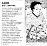 Apple II en Lorraire
