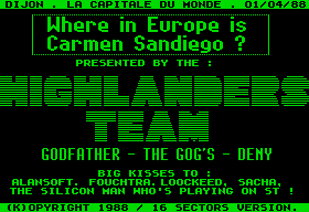 Where In Europe Is Carmen San Diego