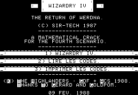 Wizardry IV