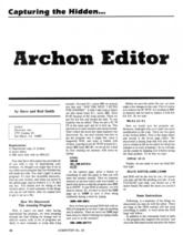 Editeur Archon