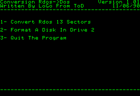 Convertisseur RDOS