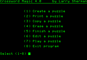 Crossword Magic
