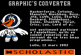 Graphic's Converter