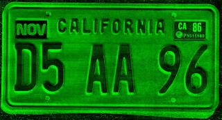 Plaque immatriculation