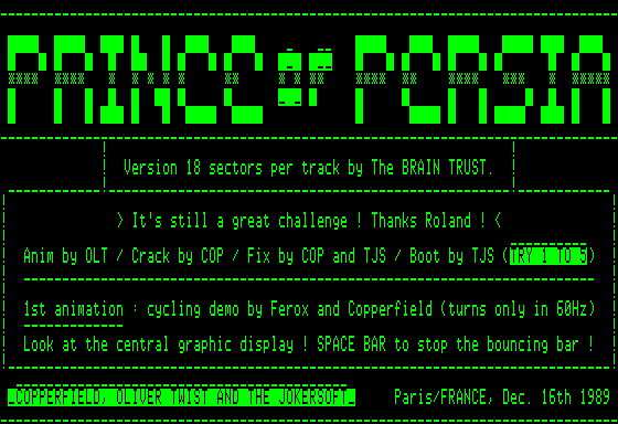 Prince Of Persia and Brainsmith