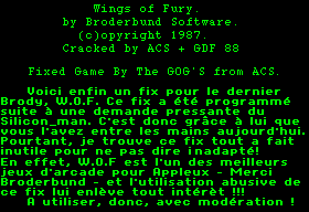 Wings Of Fury