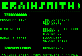 Prince Of Persia and Brainsmith
