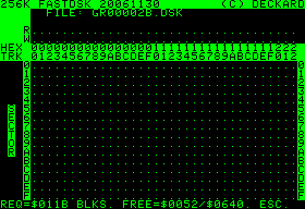 Running FASTDSK