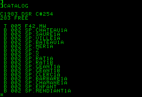 Menu Disk Muryaden 1 Pre-RoleMaster 1