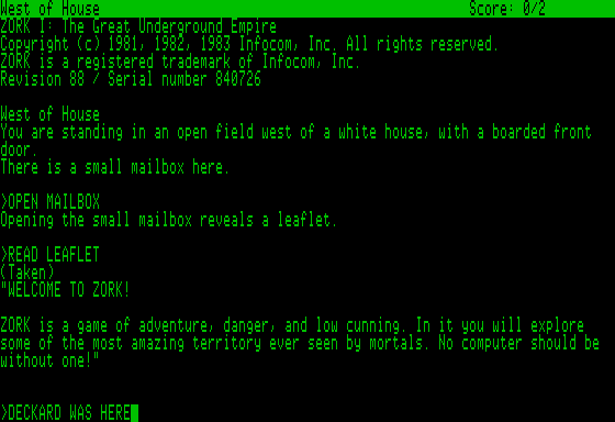 Zork I