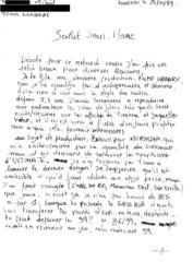 Lettre Diabolik