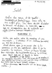 Lettre Diabolik