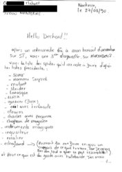 Lettre Diabolik