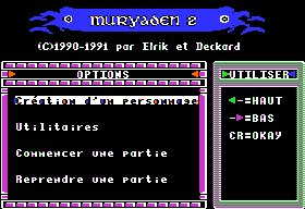 Menus