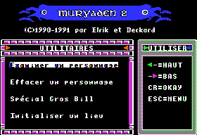 Menus