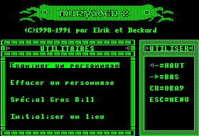 Menus