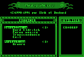 Menus