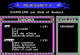 Menus