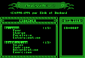Menus
