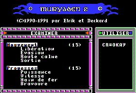 Menus