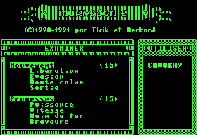 Menus