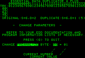 EDD screen EDD screen