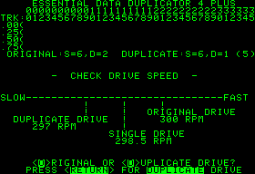 EDD screen EDD screen