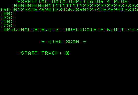EDD screen EDD screen