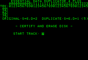 EDD screen EDD screen