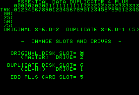 EDD screen EDD screen