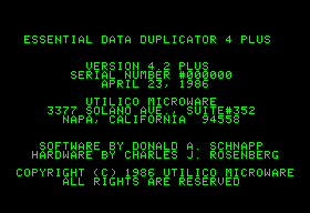 EDD screen