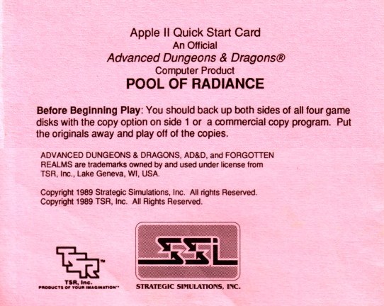 Pool of Radiance
