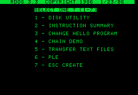 Rdos Utils