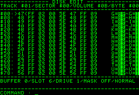 Analyzing disk
