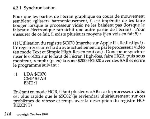 Explication softswitch $C070